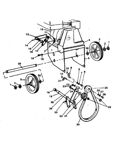 Motor mount assembly