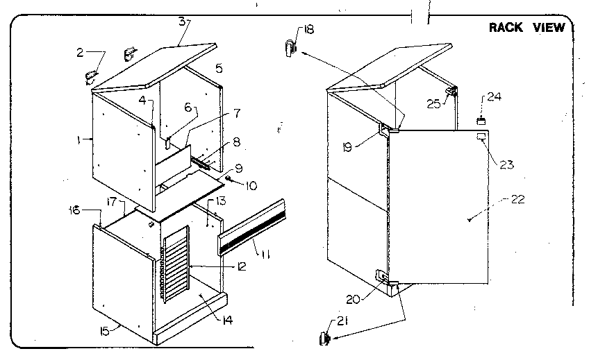 Rack parts