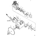 Craftsman 113198311 yoke and motor assembly diagram