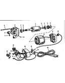 Motor and control box assembly