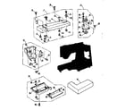 Kenmore 3851264180 base assembly diagram