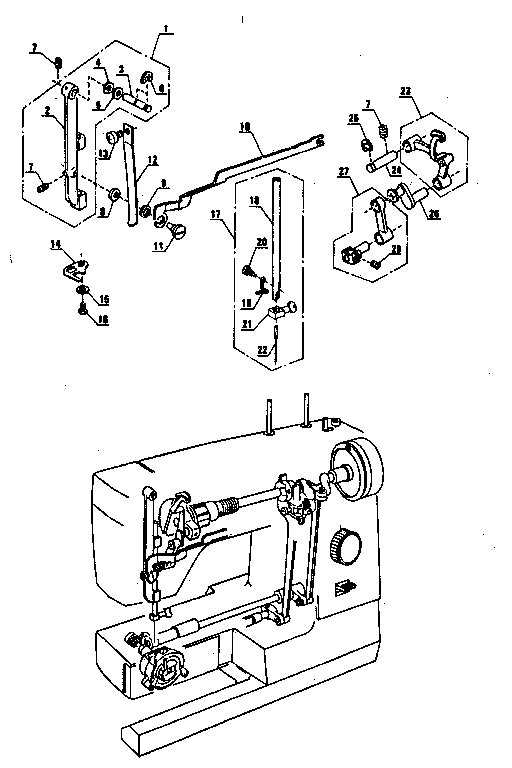 Needle bar assembly