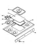 Cooktop section