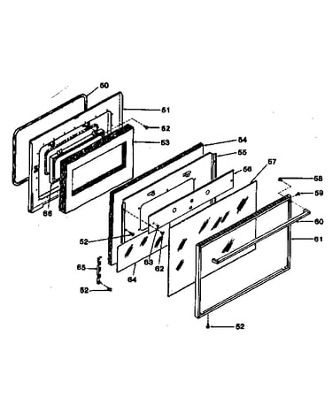 Oven door