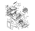Kenmore 9117188810 body section diagram