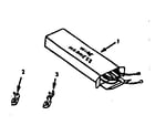 Kenmore 9117188810 wire harnesses and components diagram