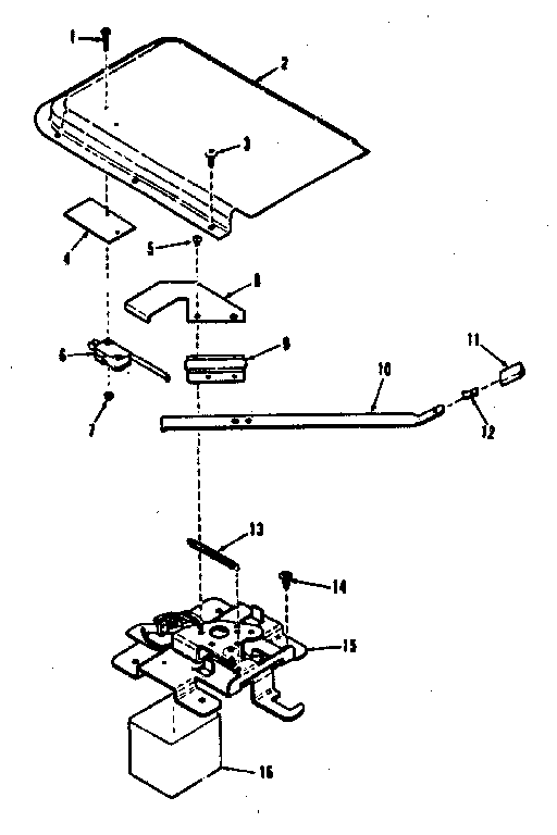 Door lock section