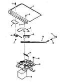 Door lock section