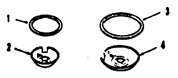 Optional porcelain pan and chrome ring kit