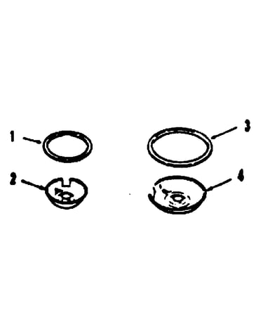 Optional porcelain pan and chrome ring kit