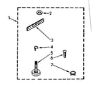Kenmore 11081850100 miscellaneous parts diagram