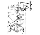 Kenmore 11081850100 machine base parts diagram