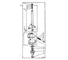 Kenmore 11081850100 brake and drive tube parts diagram