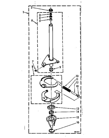 Brake and drive tube parts