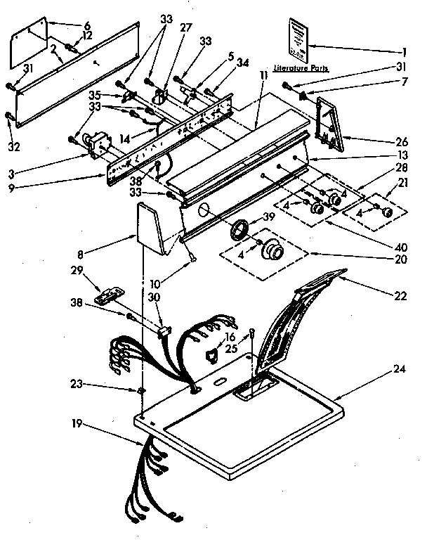 TOP AND CONSOLE PARTS