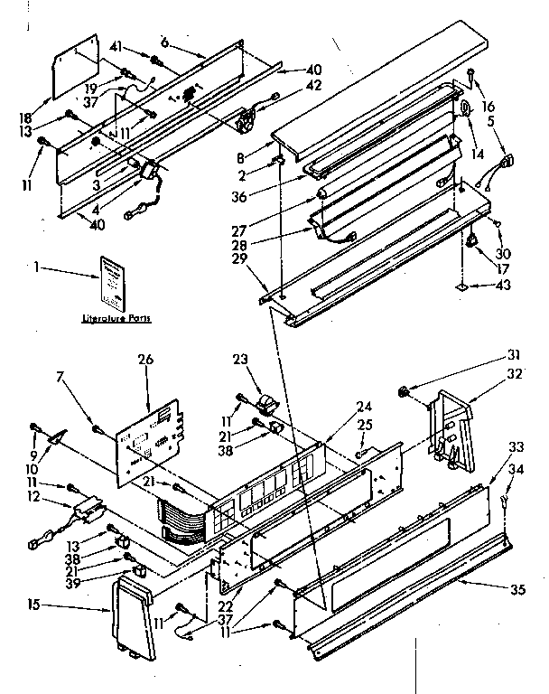 CONSOLE PANEL PARTS