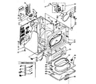 Kenmore 11086694810 cabinet parts diagram