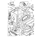 Kenmore 11087681610 cabinet parts diagram