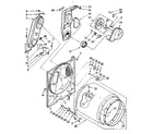 Kenmore 11087681710 bulkhead parts diagram