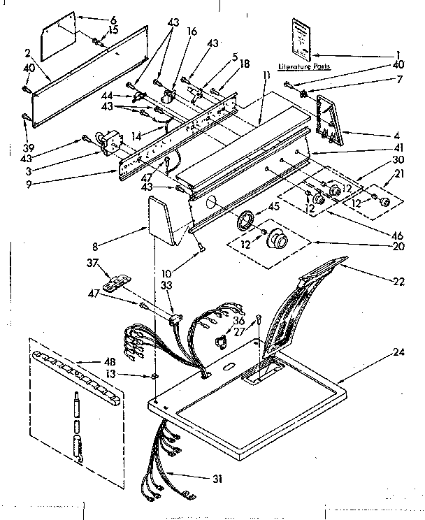 TOP AND CONSOLE PARTS