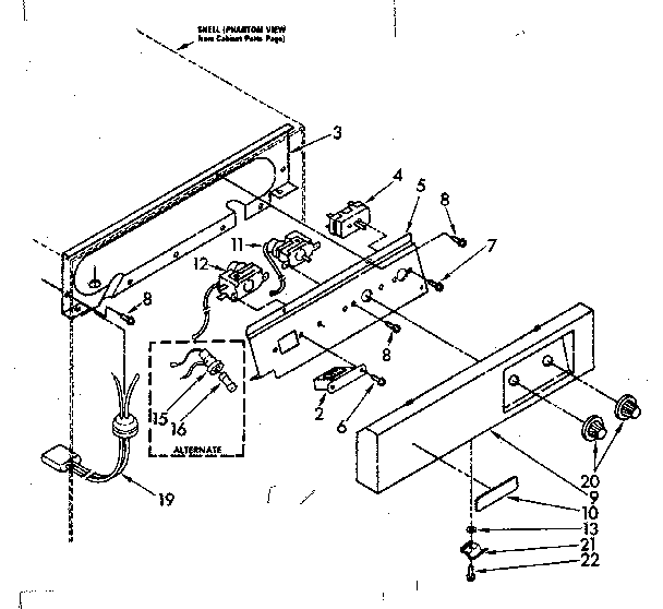 Escutcheon and control components