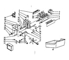 Kenmore 2538381710 ice maker parts diagram