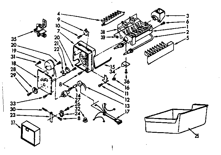 Ice maker parts
