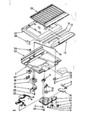 Compartment separator and control parts