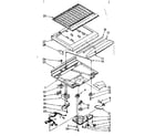 Kenmore 1068378714 compartment separator parts diagram