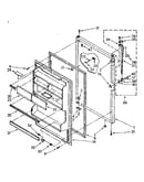 Refrigerator door parts