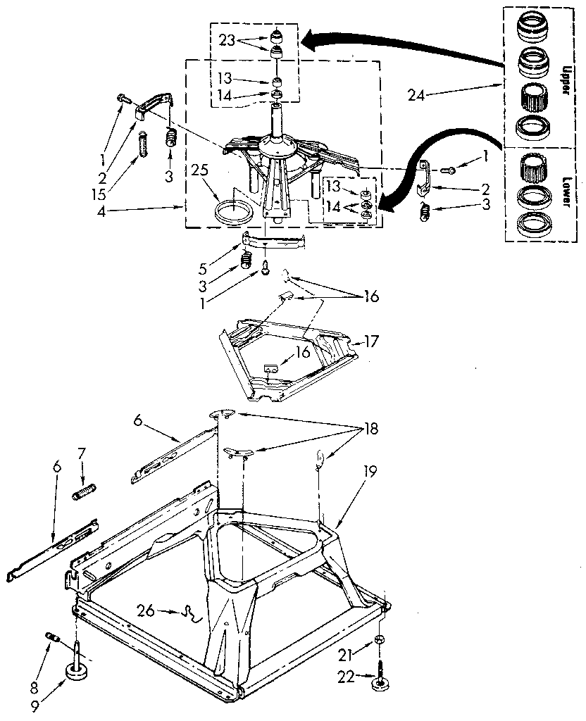 Machine base