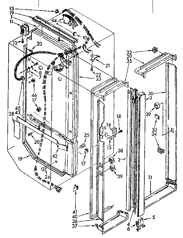 Breaker and partition parts