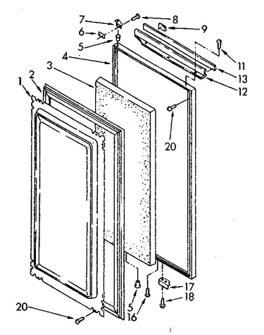 Handi-door parts