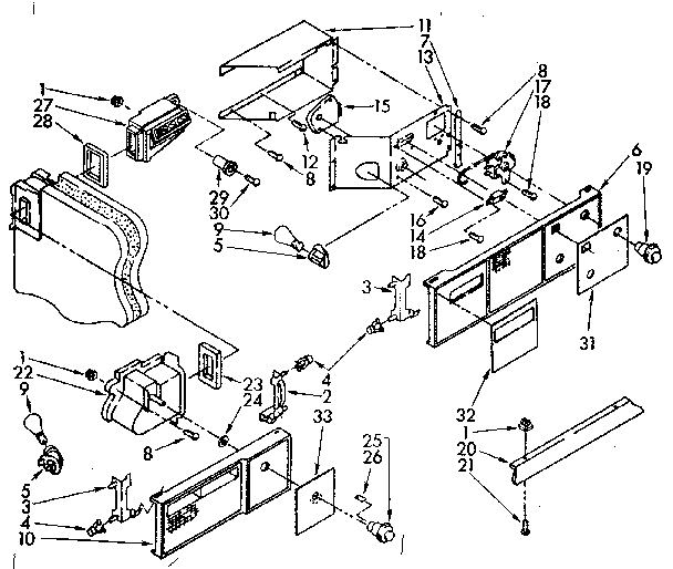 Air flow and control parts