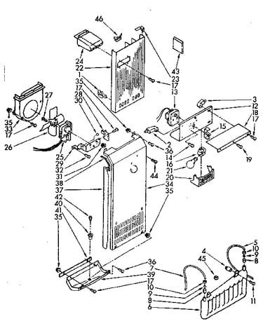 Air flow parts