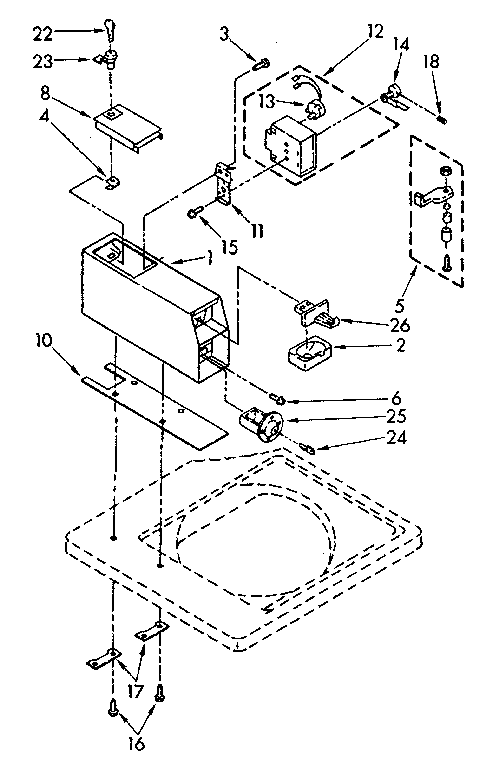 Meter case parts