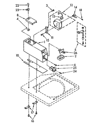 Meter case parts