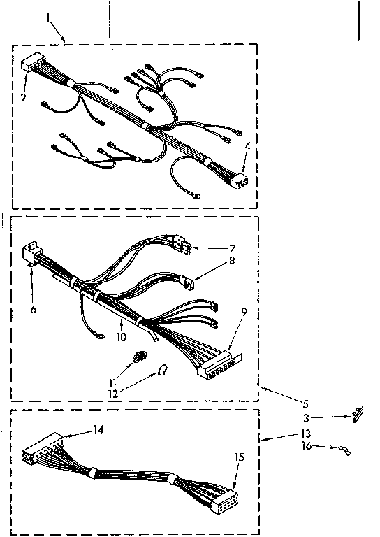 Wiring harness parts
