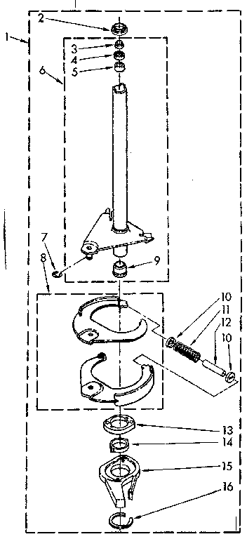 Brake and drive tube parts