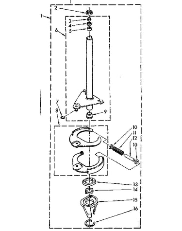 Brake and drive tube parts