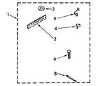 Kenmore 11082405820 miscellaneous parts diagram