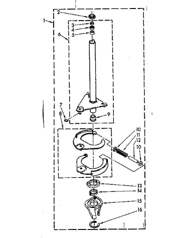 Brake and drive tube parts