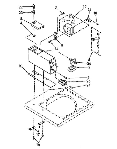 Meter case parts