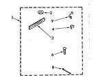 Kenmore 11082407120 miscellaneous parts diagram