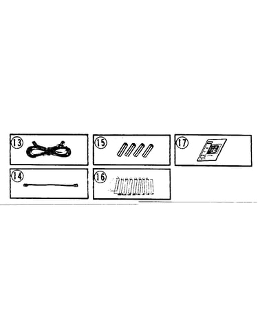 Cords, batteries, & owner's manual
