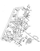 Motor and side rail assembly