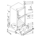 Kenmore 1068740973 cabinet parts diagram
