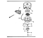 Craftsman 143786052 rewind starter no. 590630 diagram