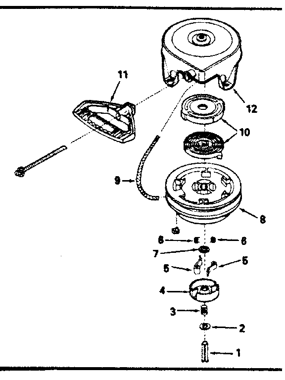 REWIND STARTER NO. 590630