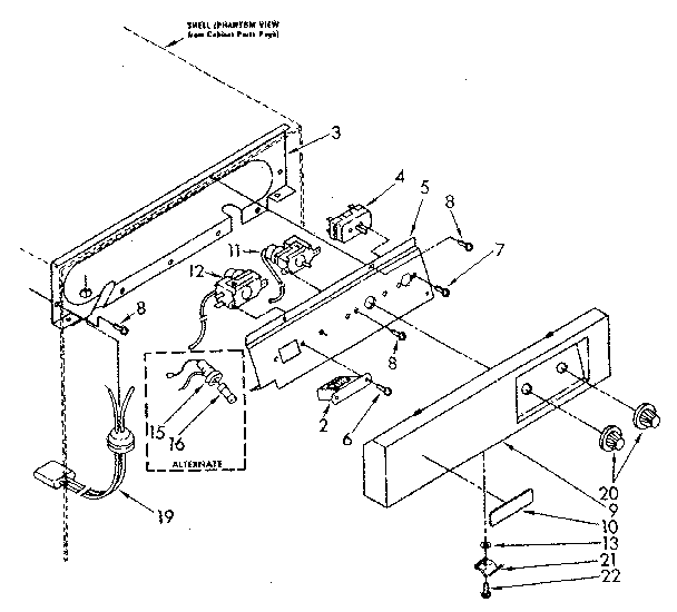 ESCUTCHEON AND CONTROL COMPONENTS